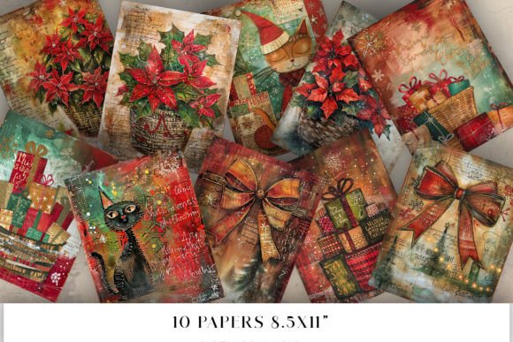 Christmas Paper 8.5x11: A Designer's Review of Seasonal Illustrations