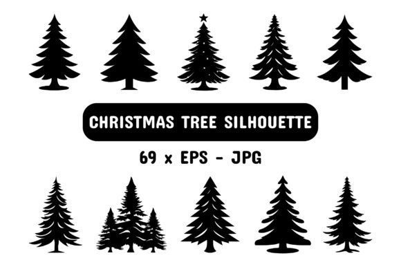 Christmas Tree Silhouette Set Bundle Review