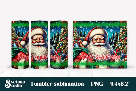 Christmas Tumbler Santa Claus Tumbler: A Review for Illustrations and Digital Sellers