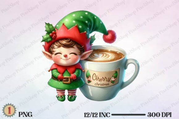 Merry Christmas Elf Coffee Cup: A Review for Digital Sellers